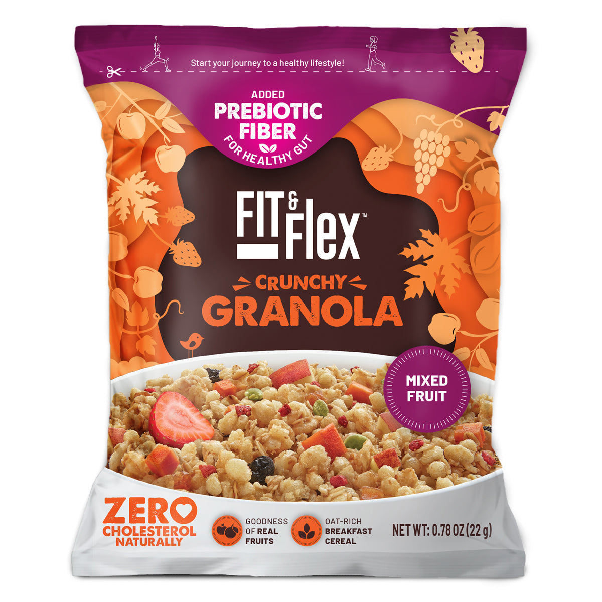 FREE MIXED FRUIT Granola | Oat-rich