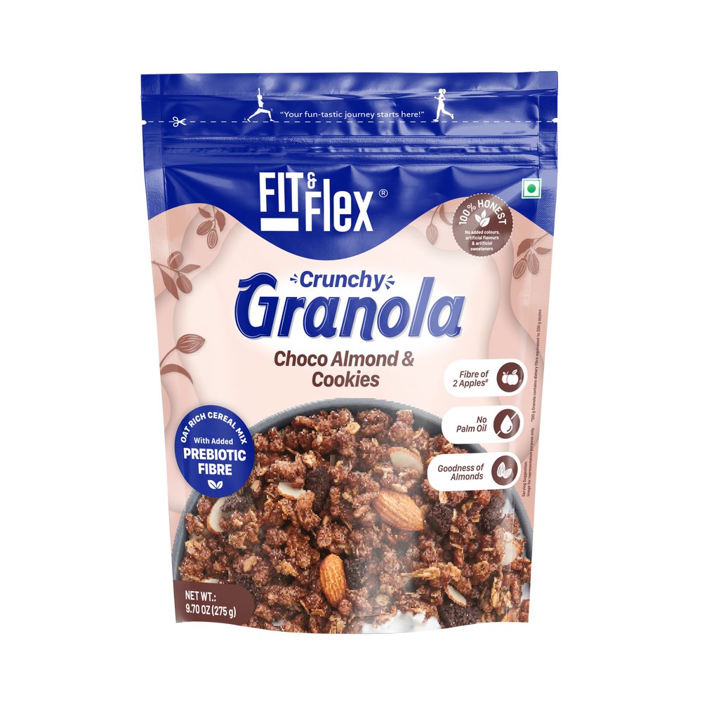 
                  
                    Choco Almond & Cookie Crunchy Granola
                  
                