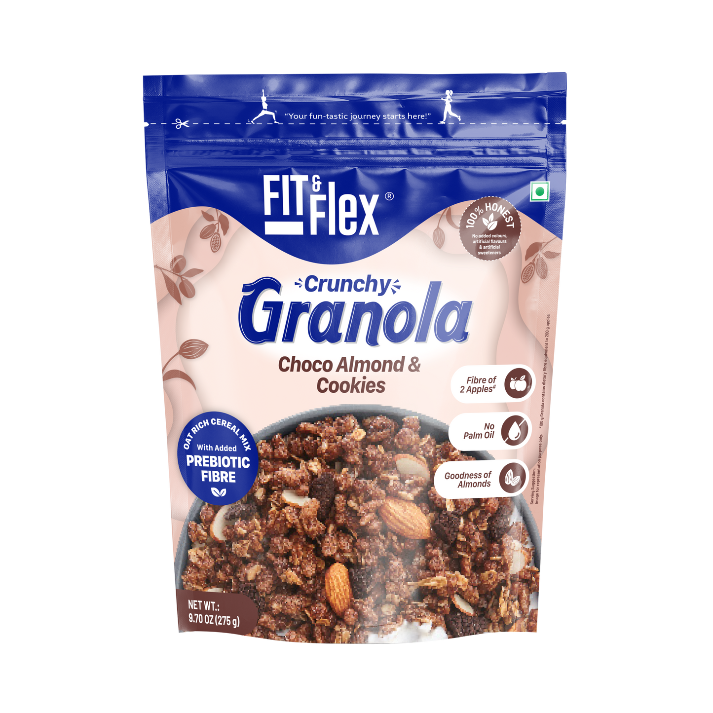 
                  
                    Choco Almond & Cookie Crunchy Granola
                  
                