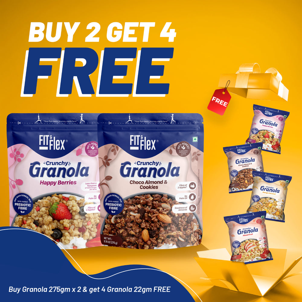 Buy 2 Get 4 Granola