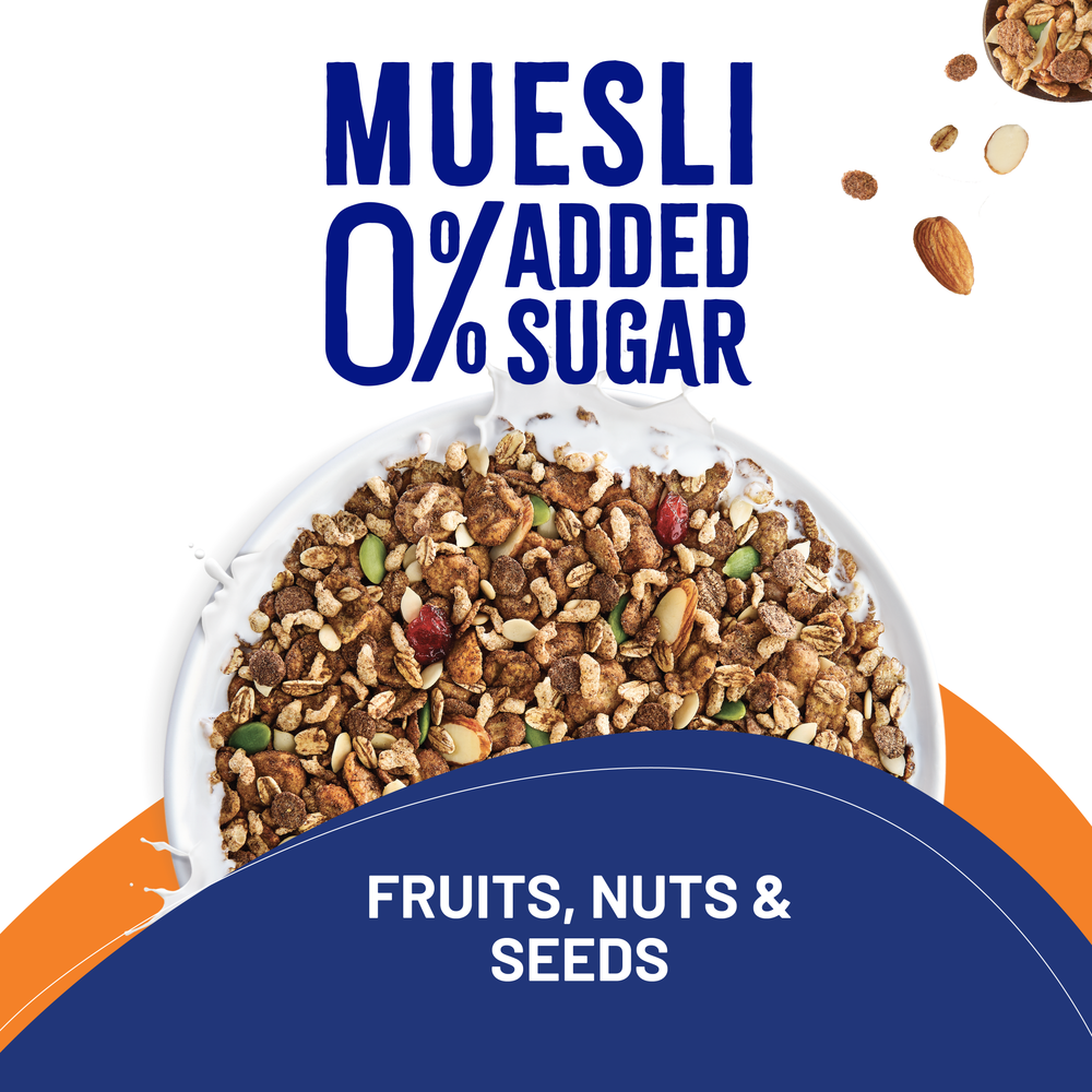 
                  
                    Zero Added Sugar Muesli - Fruits, Nuts & Seeds 400g
                  
                