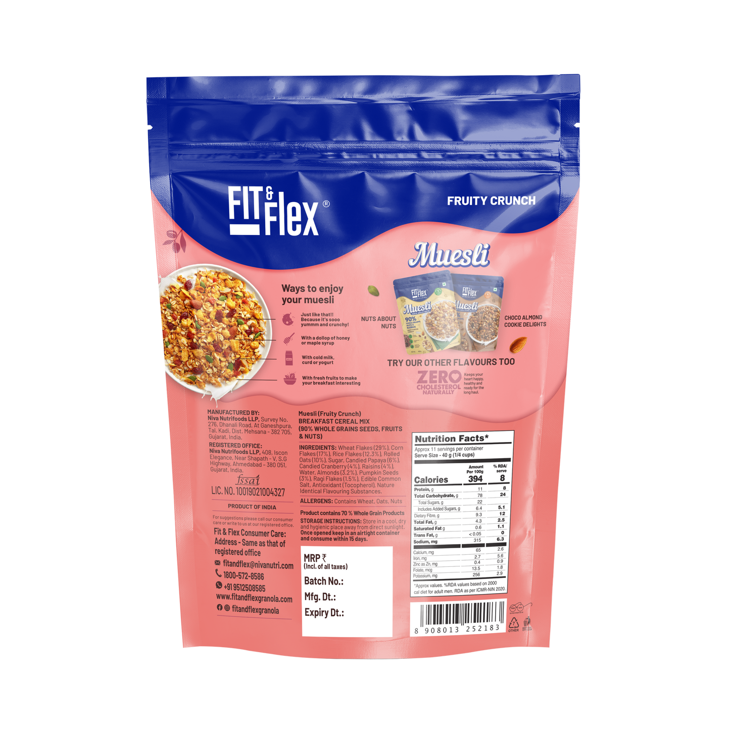 
                  
                    Fruity Crunch Healthy Fruit Muesli
                  
                