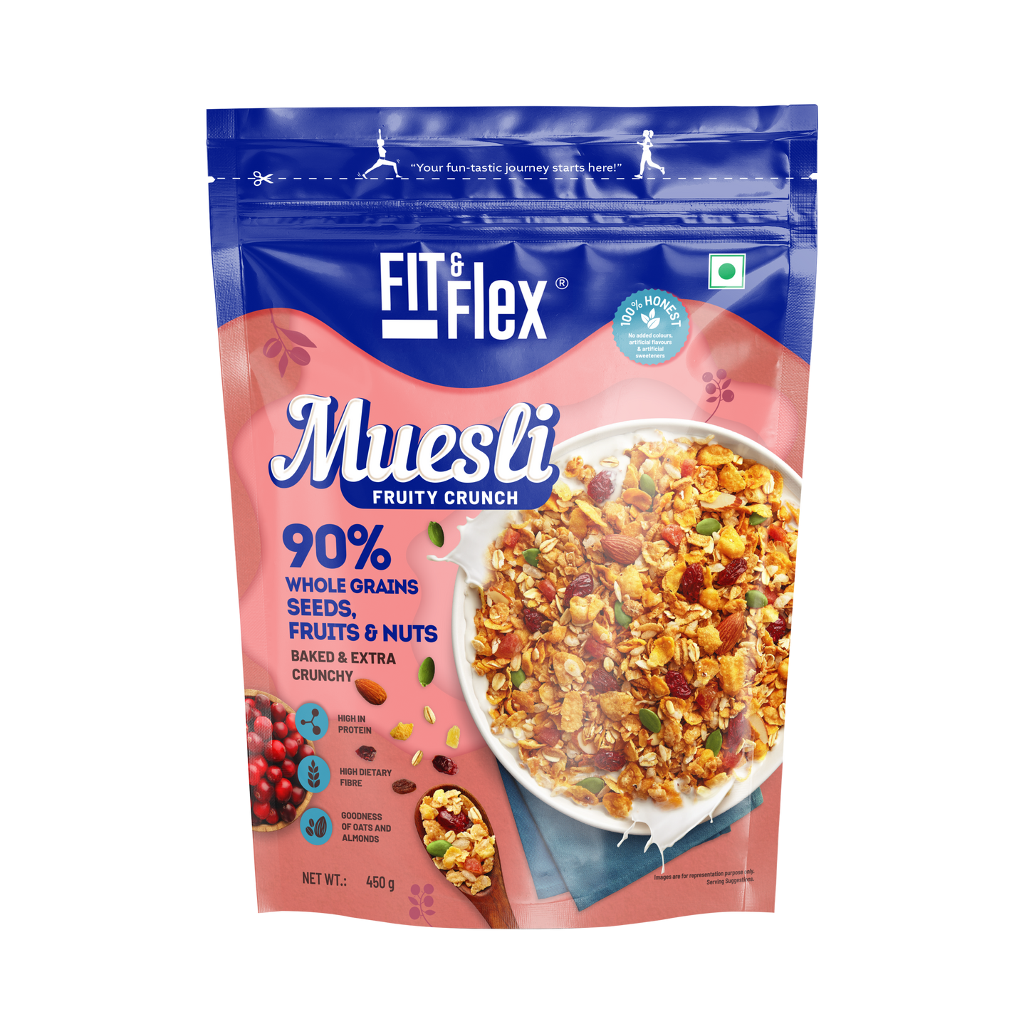 
                  
                    Fruity Crunch Healthy Fruit Muesli
                  
                