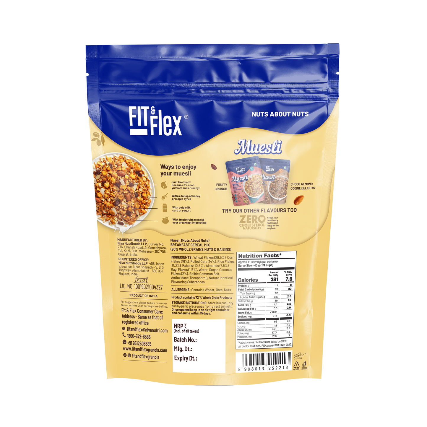 
                  
                    3-in-1 Combo Pack | Fruity-Nutty Healthy Muesli
                  
                