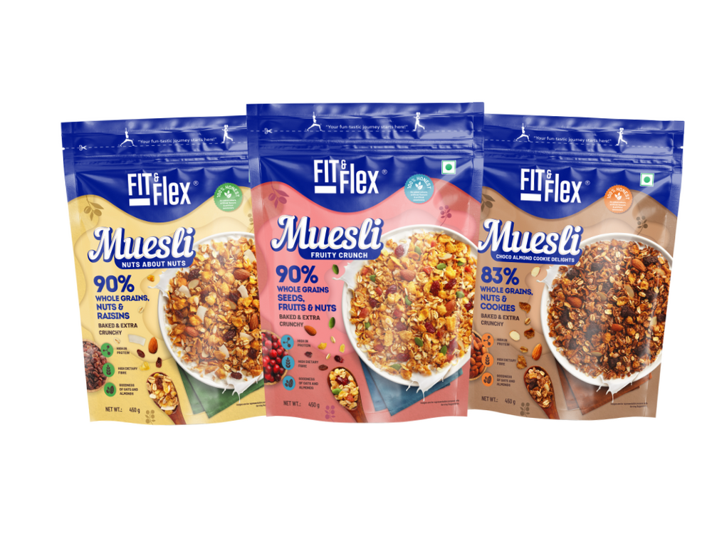 
                  
                    3-in-1 Combo Pack | Fruity-Nutty Healthy Muesli
                  
                
