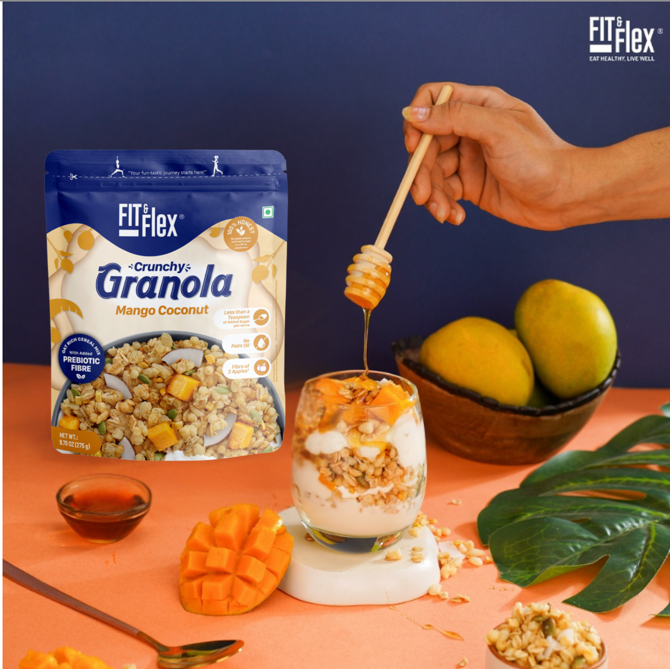 
                  
                    Mango Coconut Crunchy Granola
                  
                