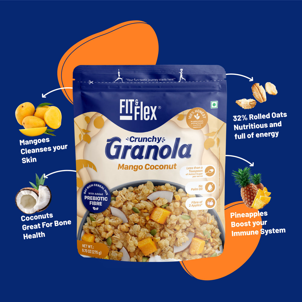 
                  
                    Mango Coconut Crunchy Granola
                  
                