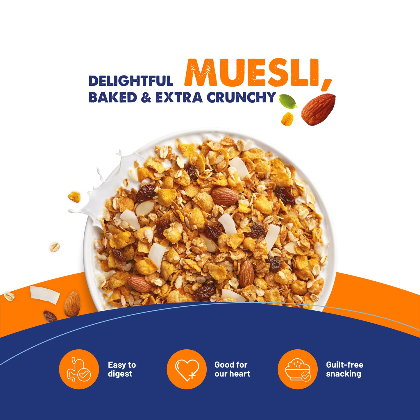 
                  
                    NUTS ABOUT NUTS High Fibre Muesli
                  
                